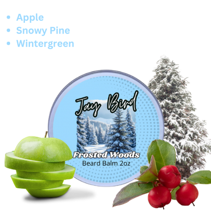 Frosted Woods Beard Balm (Winter Limited) | Cool Minty Forest