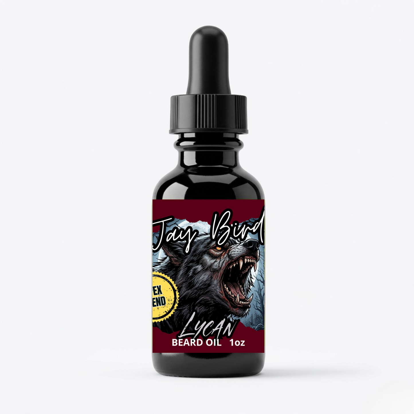 Lycan Beard Oil (Limited Reserve) | Savage Blood Orange • Smoked Bourbon • Feral Leather