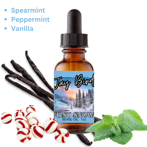 First Snow Beard Oil (Winter Limited) | Smooth Mint Air
