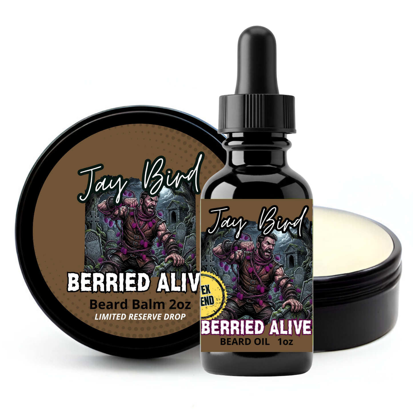 Berried Alive Oil and Balm (Limited Reserve) | Wild Mulberry • Turned Earth • Black Teakwood