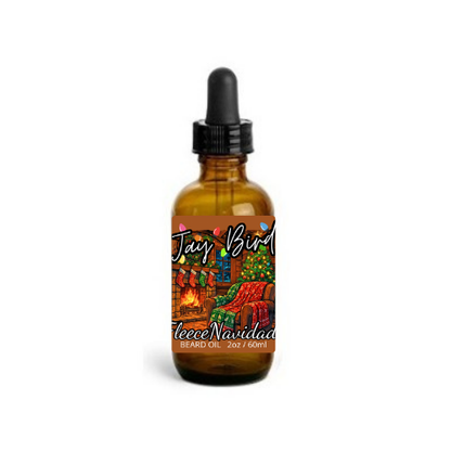 Fleece Navidad Beard Oil (Christmas Limited) | Cozy Citrus and Warm Woods