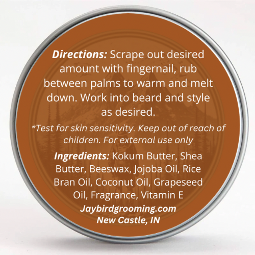 Fleece Navidad Beard Balm (Christmas Limited) | Cozy Citrus and Warm Woods