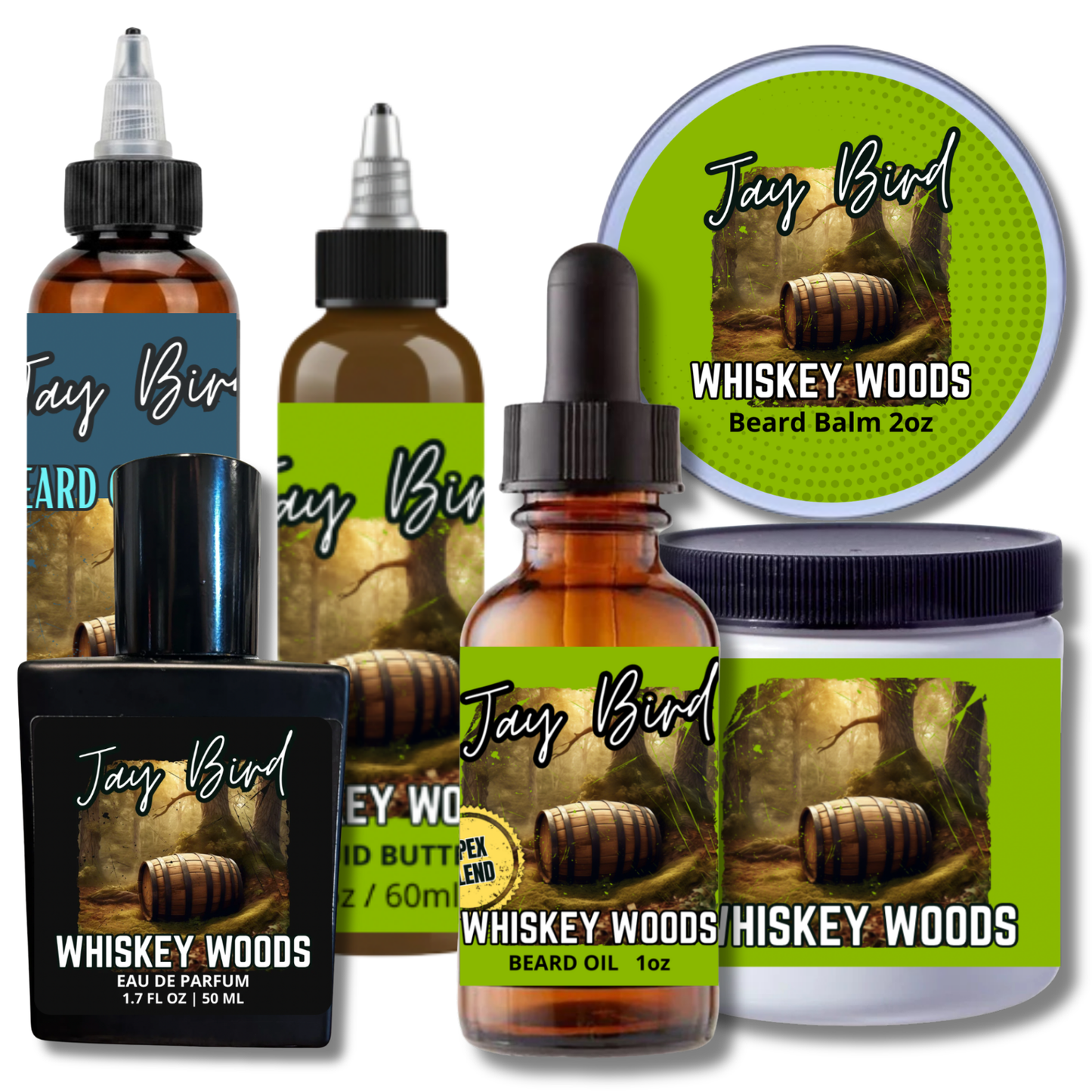 Whiskey Woods Ultimate Wash Bundle w/ Cologne