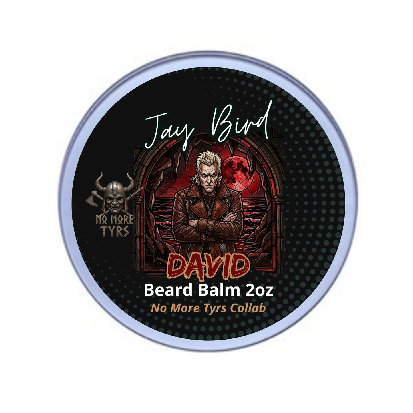 David Beard Balm (NoMoreTyrs Collab) | Battered Leather • Damp Cave Soil • Motor Grease