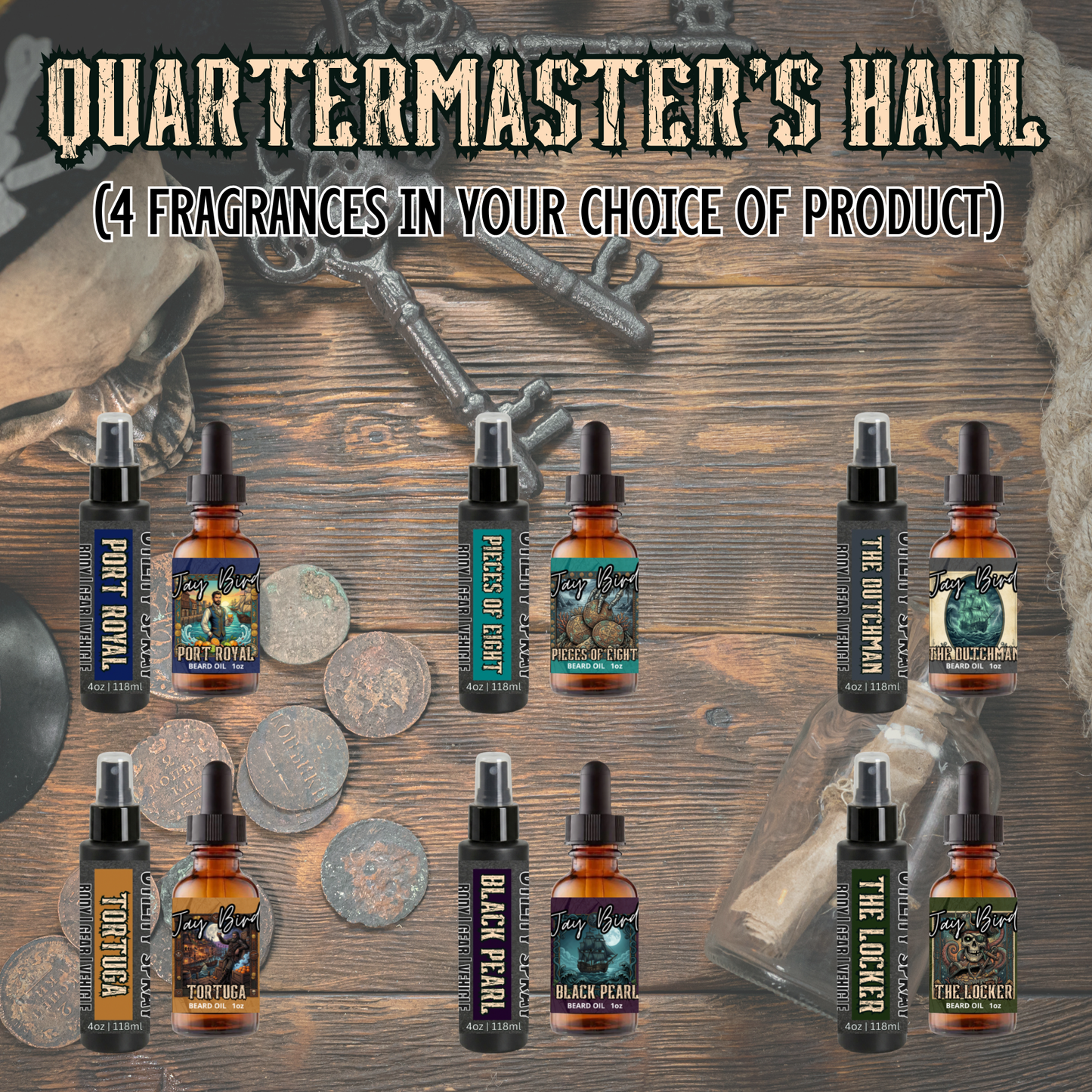The Quartermaster’s Haul (4-Bounty Bundles)