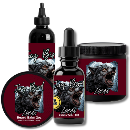 Lycan Complete Beard (Limited Reserve) | Savage Blood Orange • Smoked Bourbon • Feral Leather