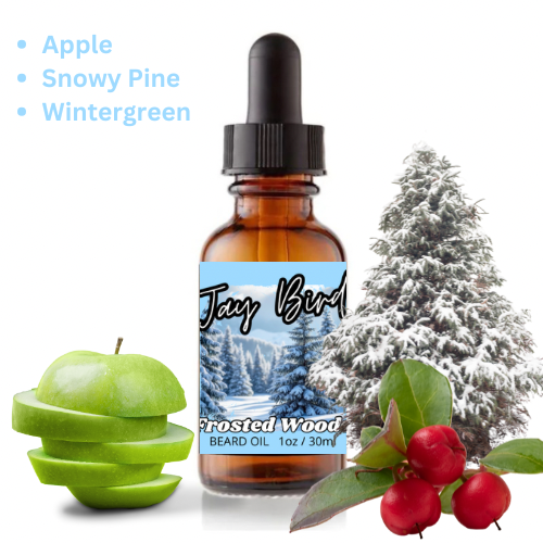 Frosted Woods Beard Oil (Winter Limited) | Cool Minty Forest