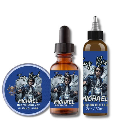 Michael Oil, Balm and Butter (NoMoreTyrs Collab) | Foggy Ocean Air • Engine Oil • Rich Oakmoss
