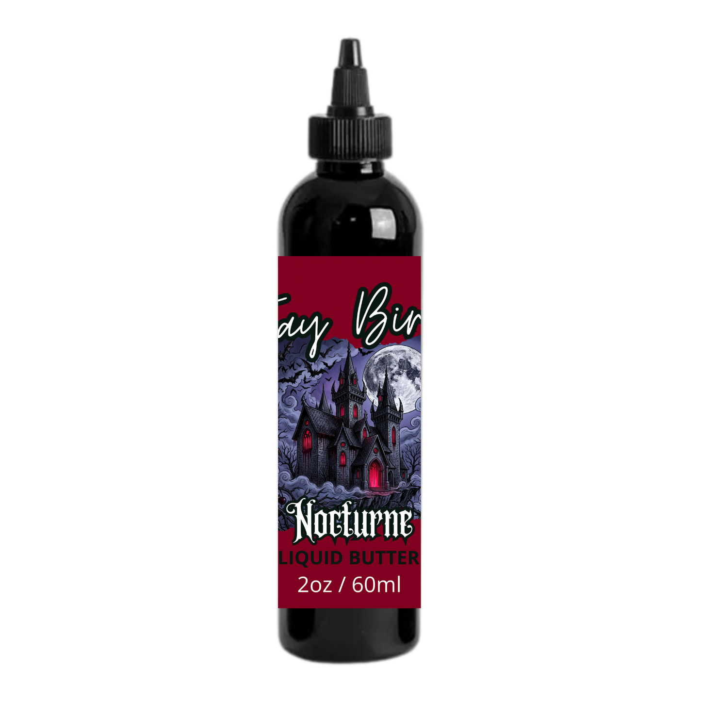 Nocturne Liquid Beard Butter (Limited Reserve) | Dark Cherry • Spiced Patchouli • Gothic Cedarwood