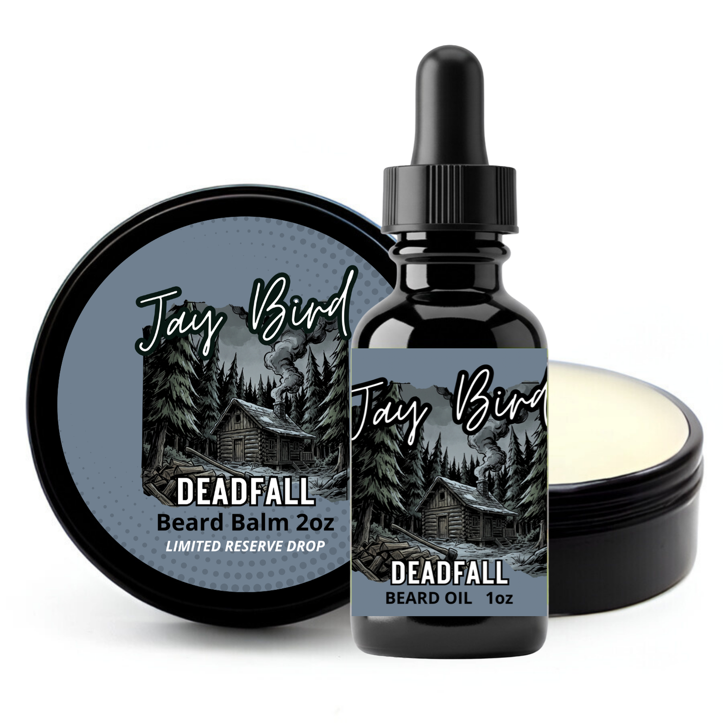 Deadfall Oil and Balm (Limited Reserve) | Spiced Chestnut • Worn Flannel • Roasted Oak