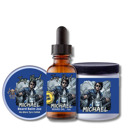 Michael Oil, Balm and Butter (NoMoreTyrs Collab) | Foggy Ocean Air • Engine Oil • Rich Oakmoss