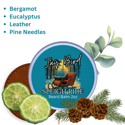Sleigh Ride Beard Balm (Winter Limited) | Festive Pine Escape