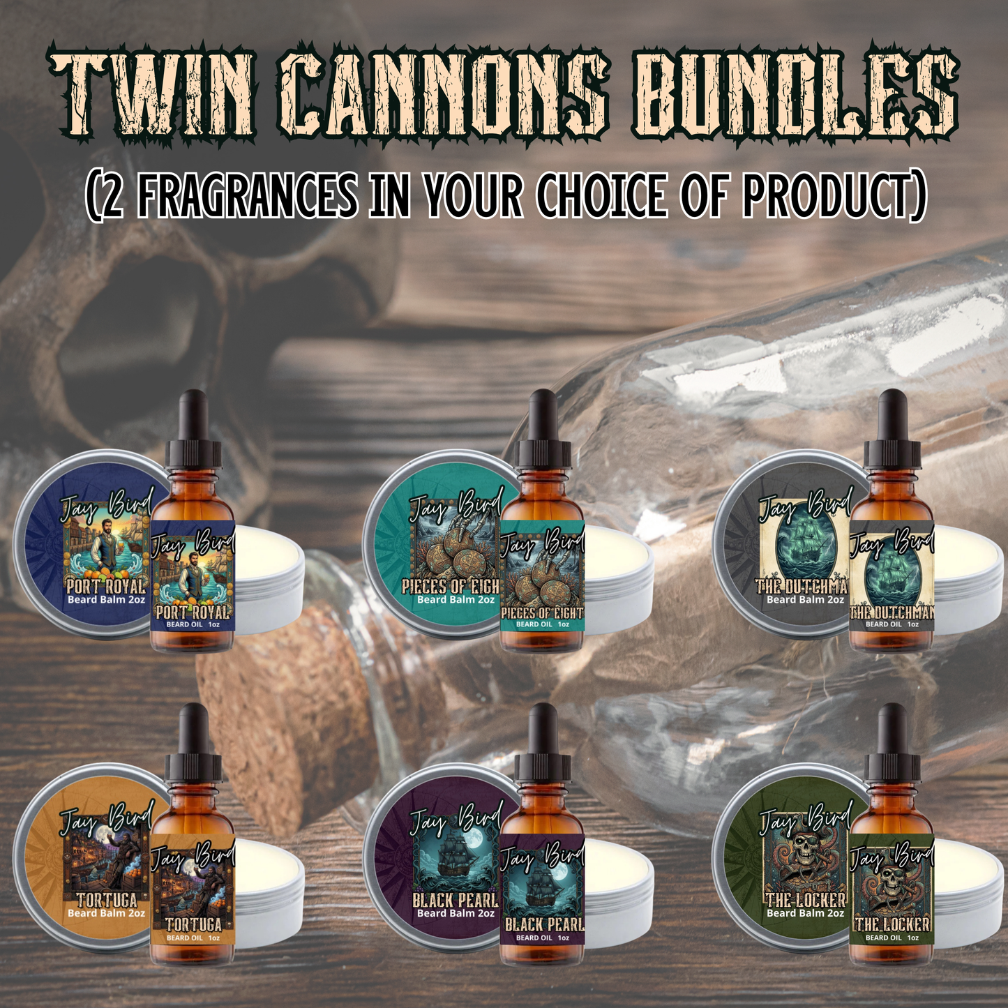 The Twin Cannons (2-Bounty Bundles)