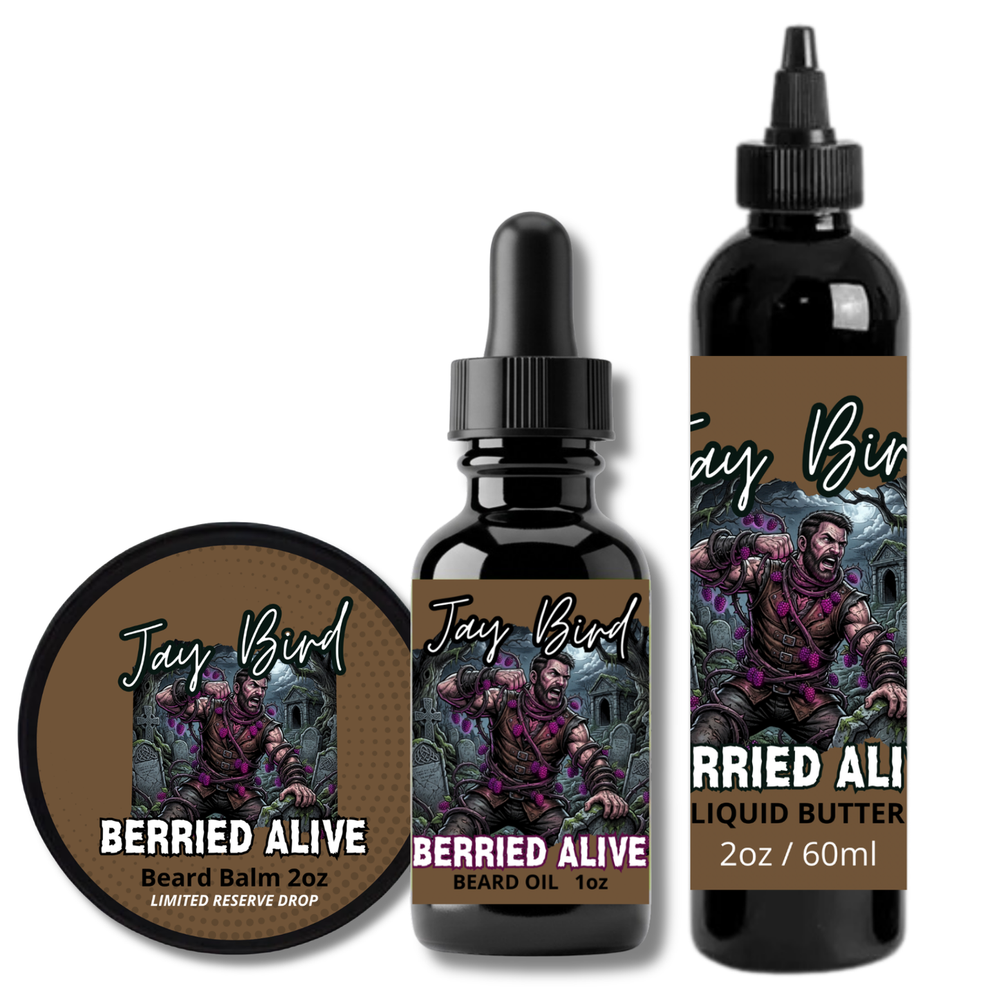 Berried Alive Oil, Balm and Butter (Limited Reserve) | Wild Mulberry • Turned Earth • Black Teakwood