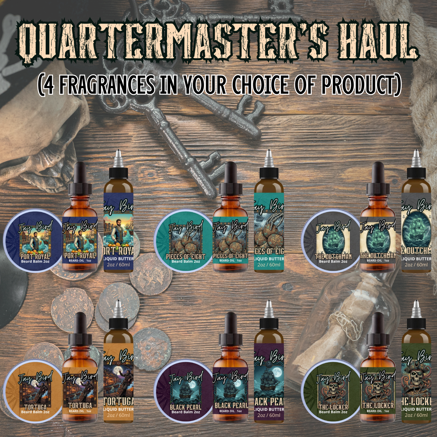 The Quartermaster’s Haul (4-Bounty Bundles)
