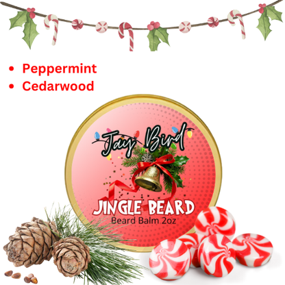 Jingle Beard Beard Balm (Christmas Limited) | Refreshing Peppermint Cedar