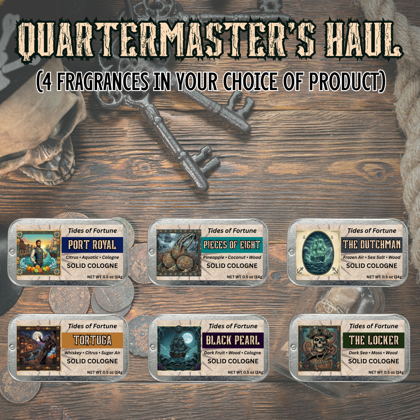 The Quartermaster’s Haul (4-Bounty Bundles)
