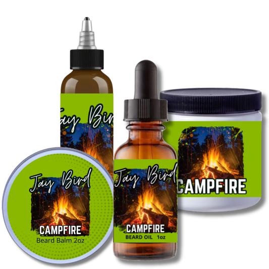 Campfire 2.0 Complete Beard | Oil, Balm, Liquid Butter, and Butter