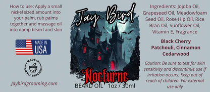 Nocturne Beard Oil (Limited Time) | Dark Fruit and Warm Earth
