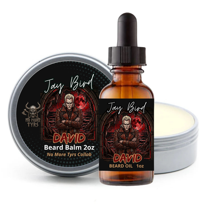 David Oil and Balm (NoMoreTyrs Collab) | Battered Leather • Damp Cave Soil • Motor Grease