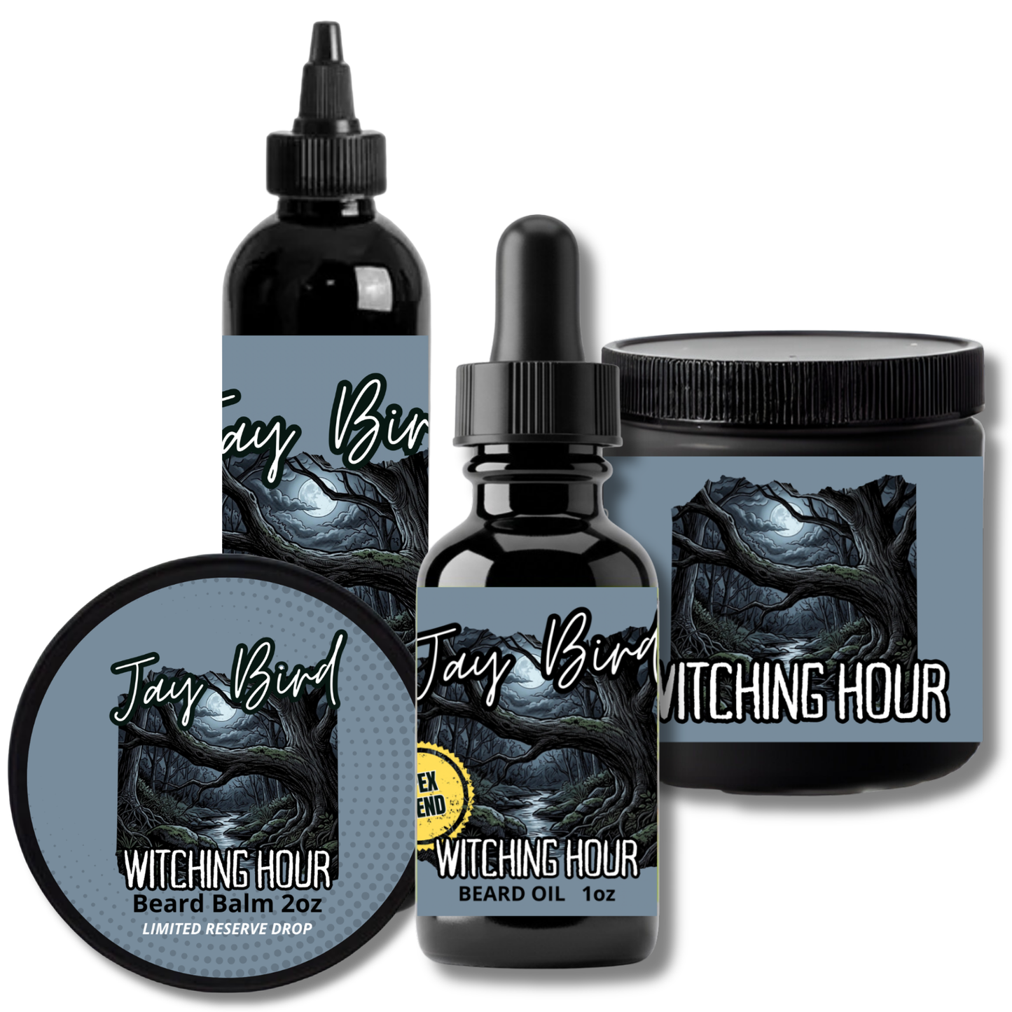 Witching Hour Complete Beard (Limited Reserve) | Dark Blackberry • Ancient Oud • Mystical Resins