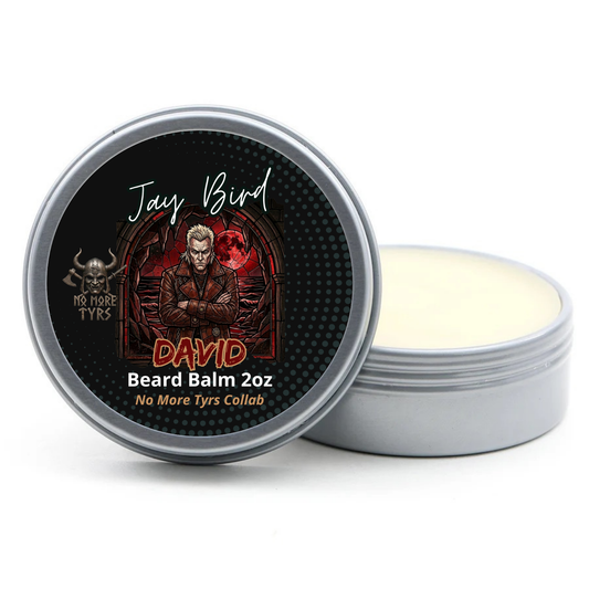 David Beard Balm (NoMoreTyrs Collab) | Battered Leather • Damp Cave Soil • Motor Grease