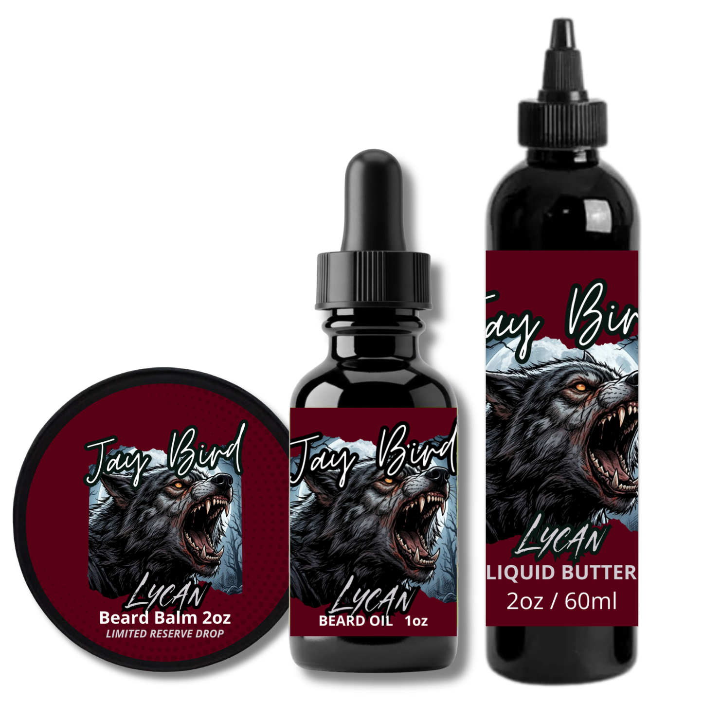 Lycan Oil, Balm and Butter (Limited Reserve) | Savage Blood Orange • Smoked Bourbon • Feral Leather