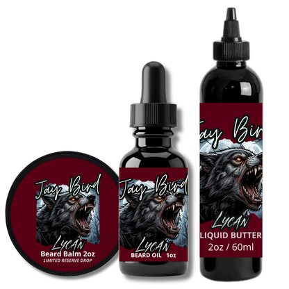 Lycan Oil, Balm and Butter (Limited Reserve) | Savage Blood Orange • Smoked Bourbon • Feral Leather