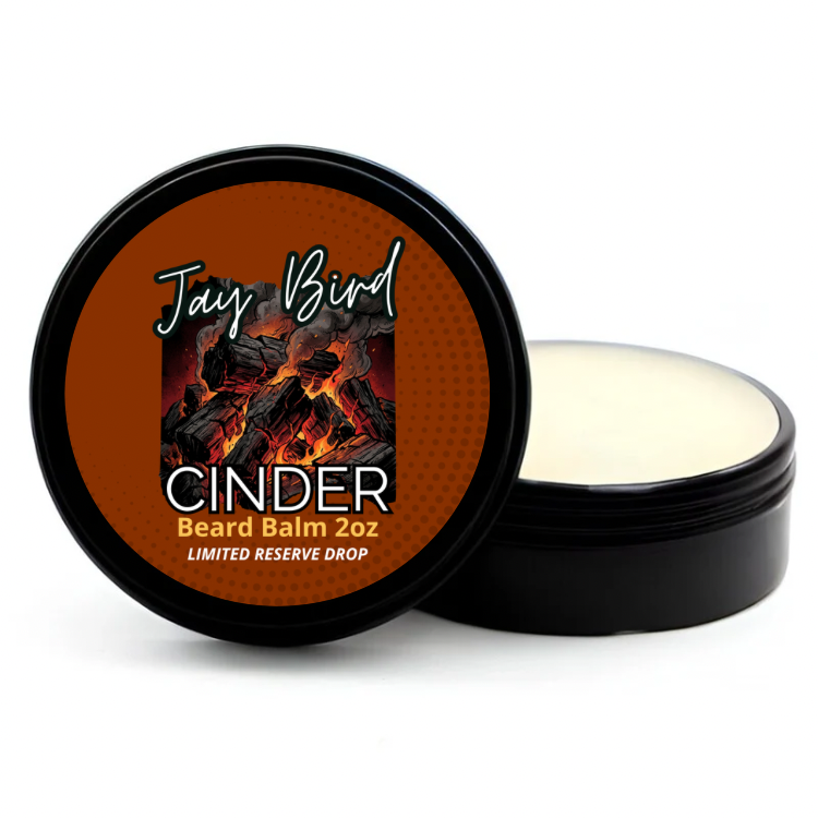 Cinder Beard Balm (Limited Reserve) | Searing Citrus • Sun-Baked Cedar • Glowing Amber