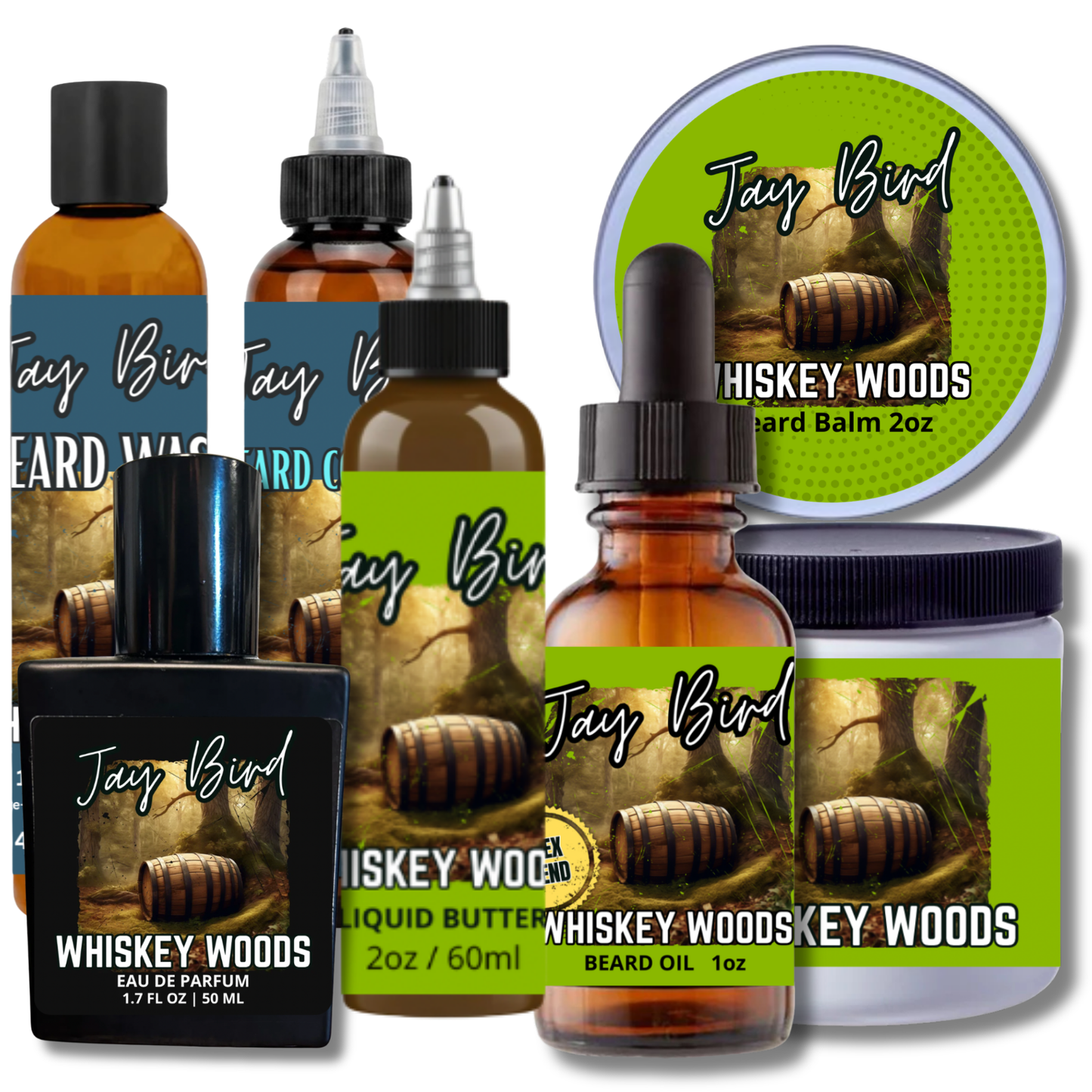 Whiskey Woods Ultimate Wash Bundle w/ Cologne