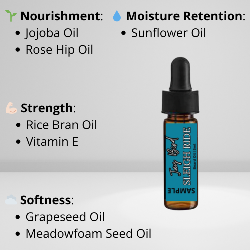 Sleigh Ride Sample Kit | Oil and Balm (Winter Limited)