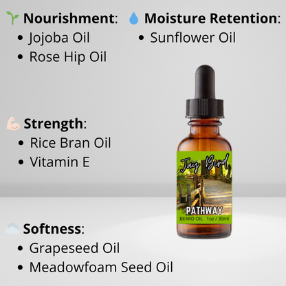 Pathway Beard Oil | Earthy Citrus Warmth