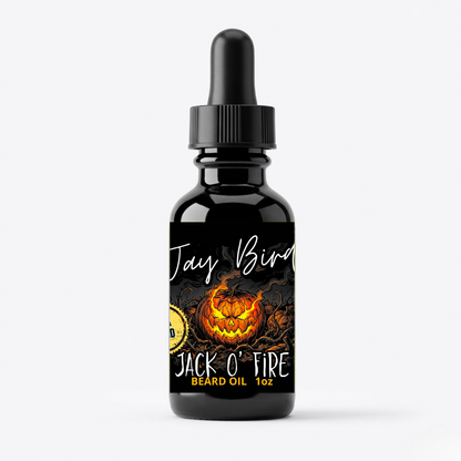 Jack O’ Fire Beard Oil (Limited Reserve) | Smoldering Embers • Dark Pumpkin • Resinous Oud
