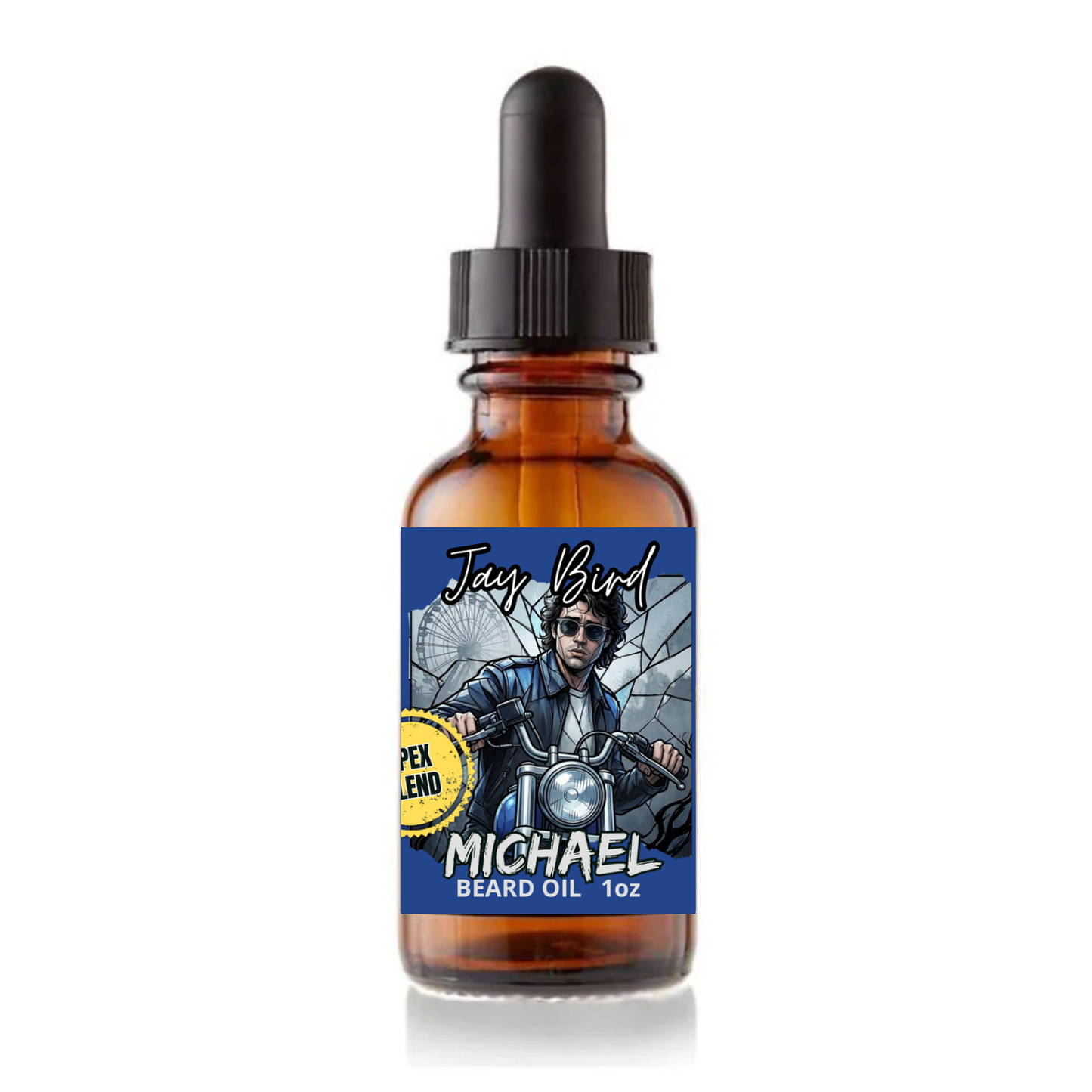 Michael Beard Oil (NoMoreTyrs Collab) | Foggy Ocean Air • Engine Oil • Rich Oakmoss