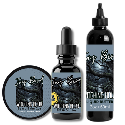 Witching Hour Oil, Balm, and Butter (Limited Reserve) | Dark Blackberry • Ancient Oud • Mystical Resins