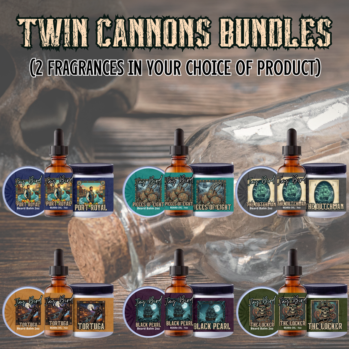 The Twin Cannons (2-Bounty Bundles)