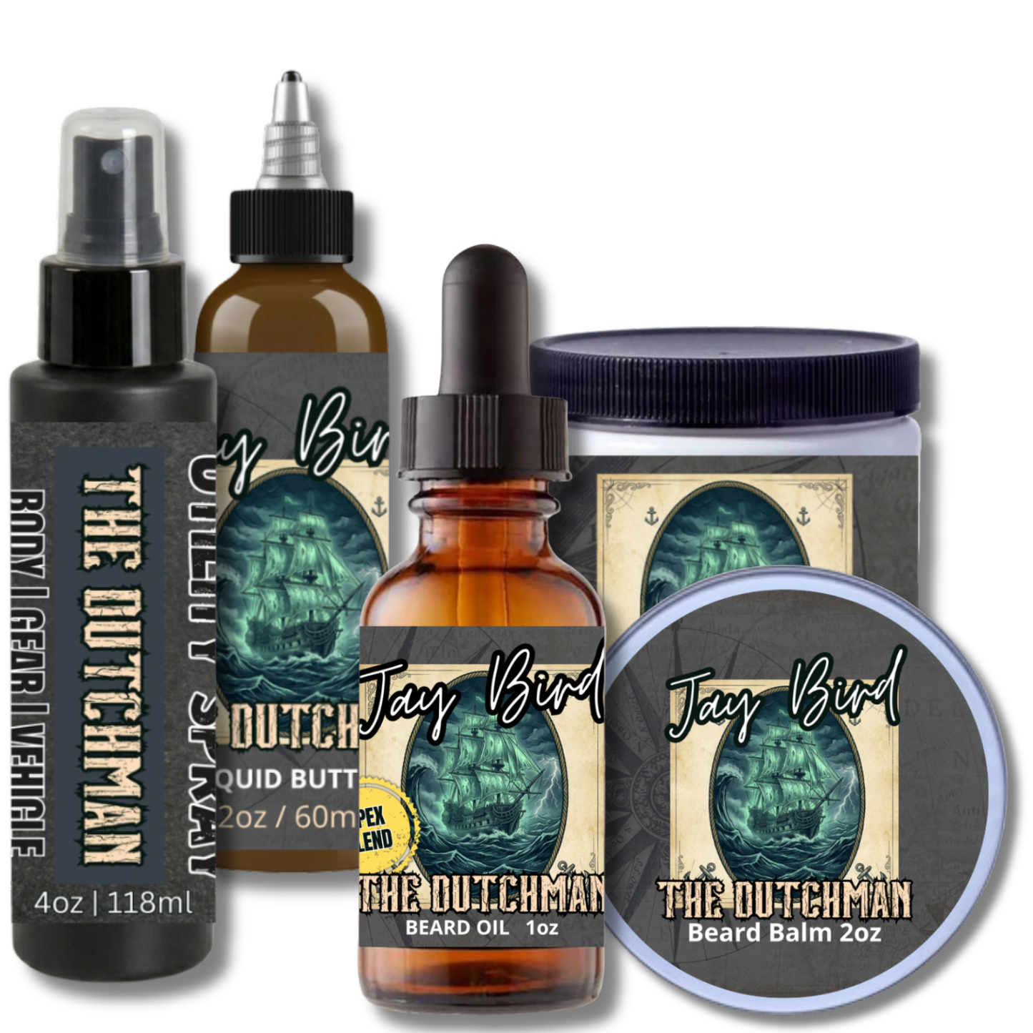 The Dutchman (Tides of Fortune #3) | Sub-Zero Ozonic Air • Mineral Sel de Mer • Frost-Bitten White Birch