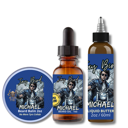 Michael Oil, Balm and Butter (NoMoreTyrs Collab) | Foggy Ocean Air • Engine Oil • Rich Oakmoss