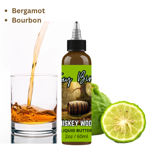 Whiskey Woods Liquid Beard Butter - Charred Oak | Smooth Bourbon | Bergamot Zest
