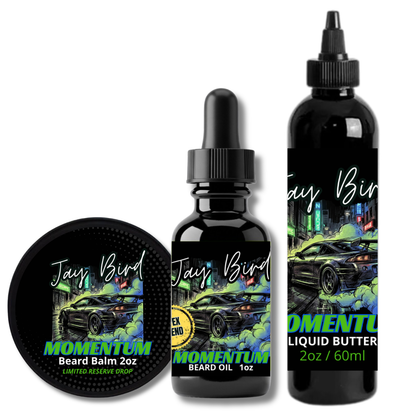 Momentum Oil, Balm, and Butter (Limited Reserve) | High-Octane Freshness • Pure ‘99 Nostalgia • Apple, Crushed Leaf, Clean Musk