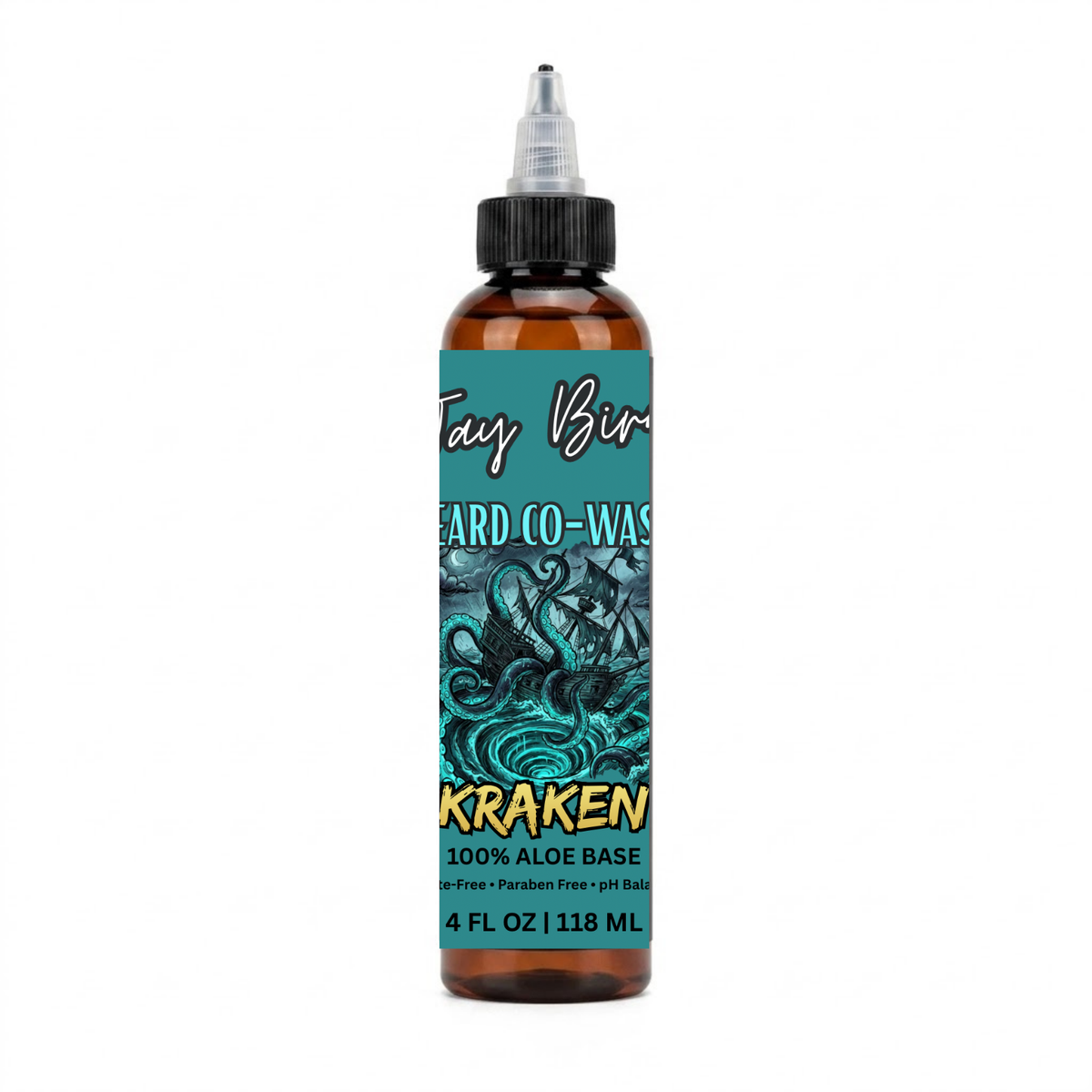 Kraken Wash or Co-Wash (Mythos) | Freezing Ozone • Black Amber • Crushed Moss