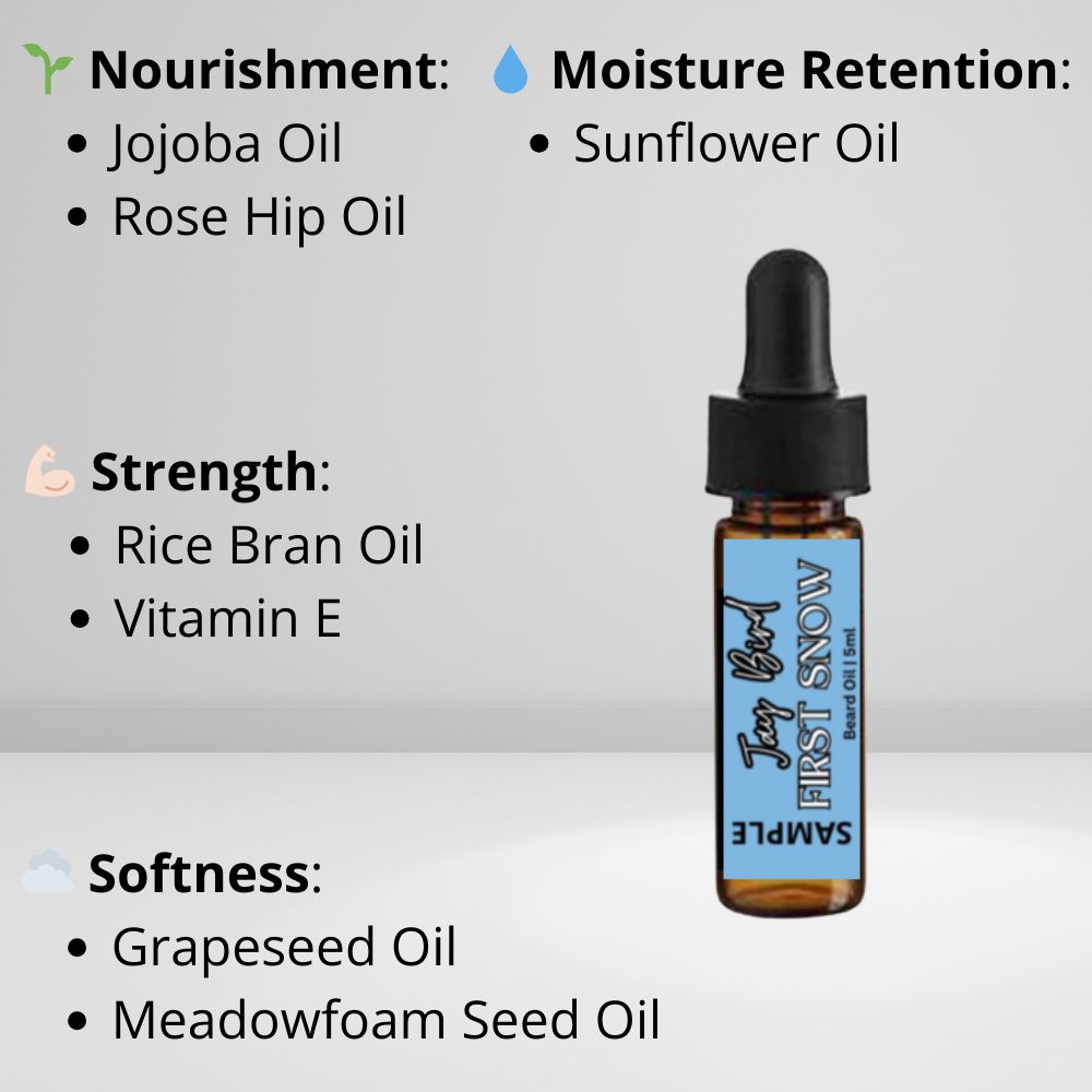 First Snow Sample Kit | Oil and Balm (Winter Limited)