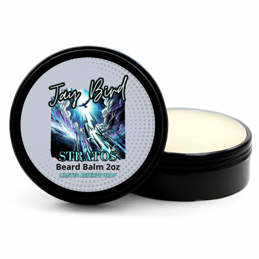 Stratos Beard Balm (Limited Reserve) | Crisp Bergamot • High-Altitude Ozone • Dry Hinoki Wood