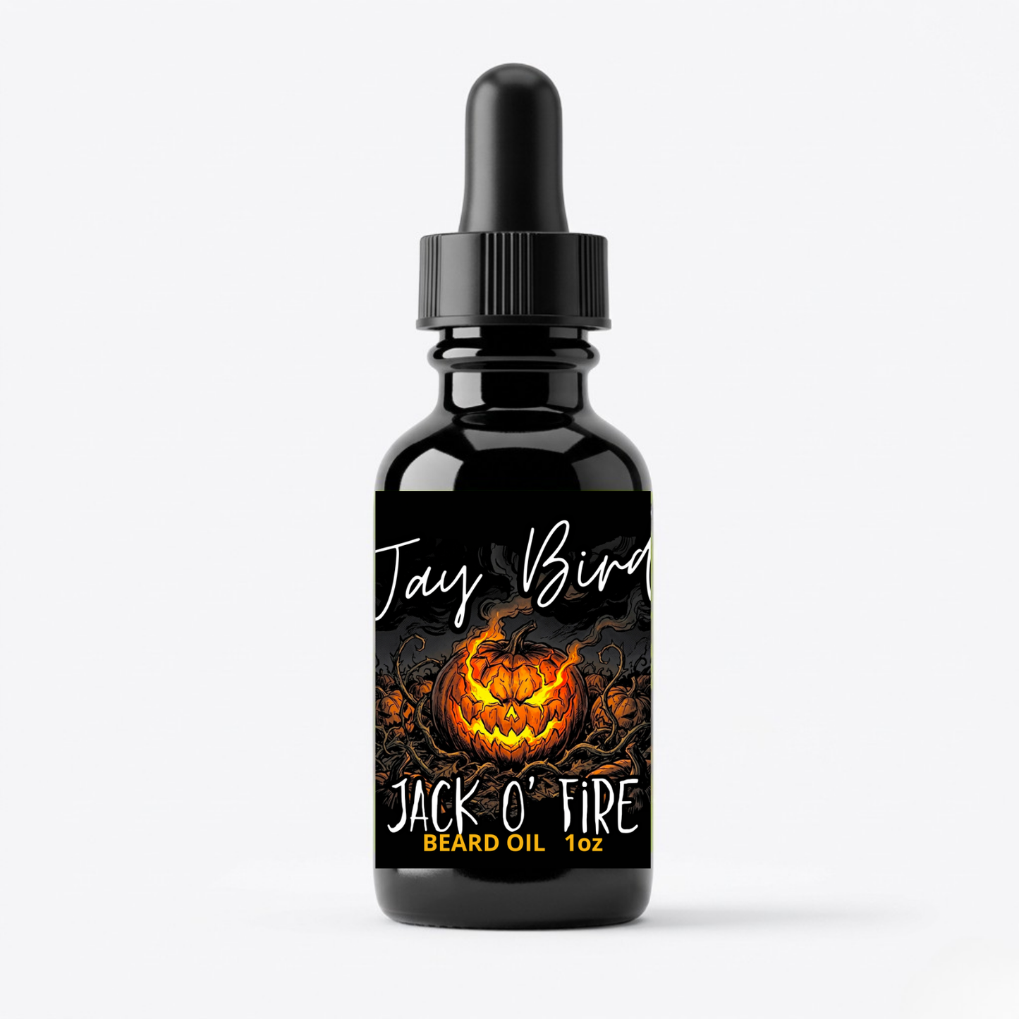 Jack O’ Fire Beard Oil (Limited Reserve) | Smoldering Embers • Dark Pumpkin • Resinous Oud