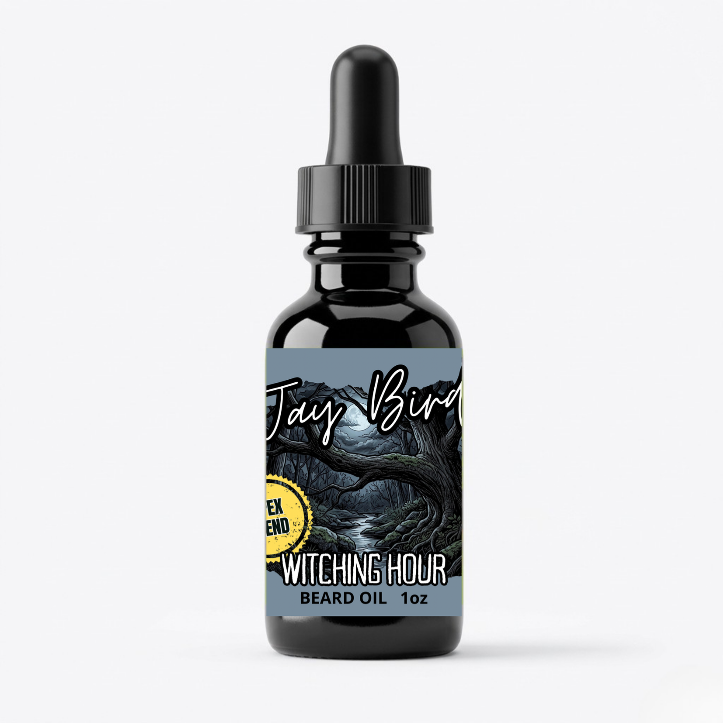 Witching Hour Beard Oil (Limited Reserve) | Dark Blackberry • Ancient Oud • Mystical Resins