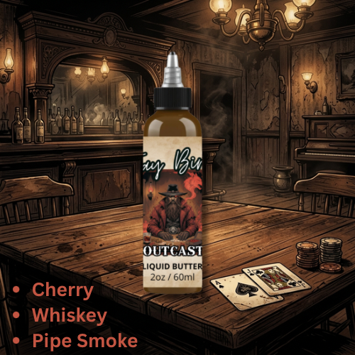 Outcast Liquid Beard Butter (Rogue’s Gallery #1) | Cherry • Aged Sherry • Smoked Oak