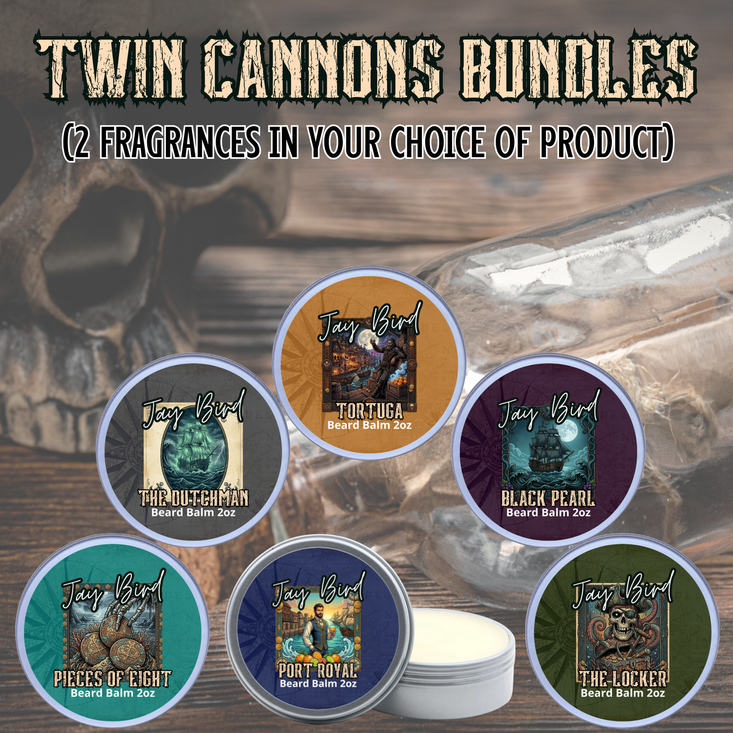 The Twin Cannons (2-Bounty Bundles)