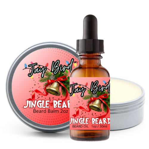Jingle Beard Style Essentials Kit | Oil and Balm (Christmas Limited)