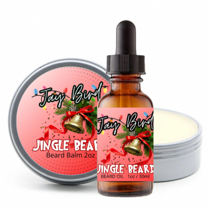 Jingle Beard Style Essentials Kit | Oil and Balm (Christmas Limited)