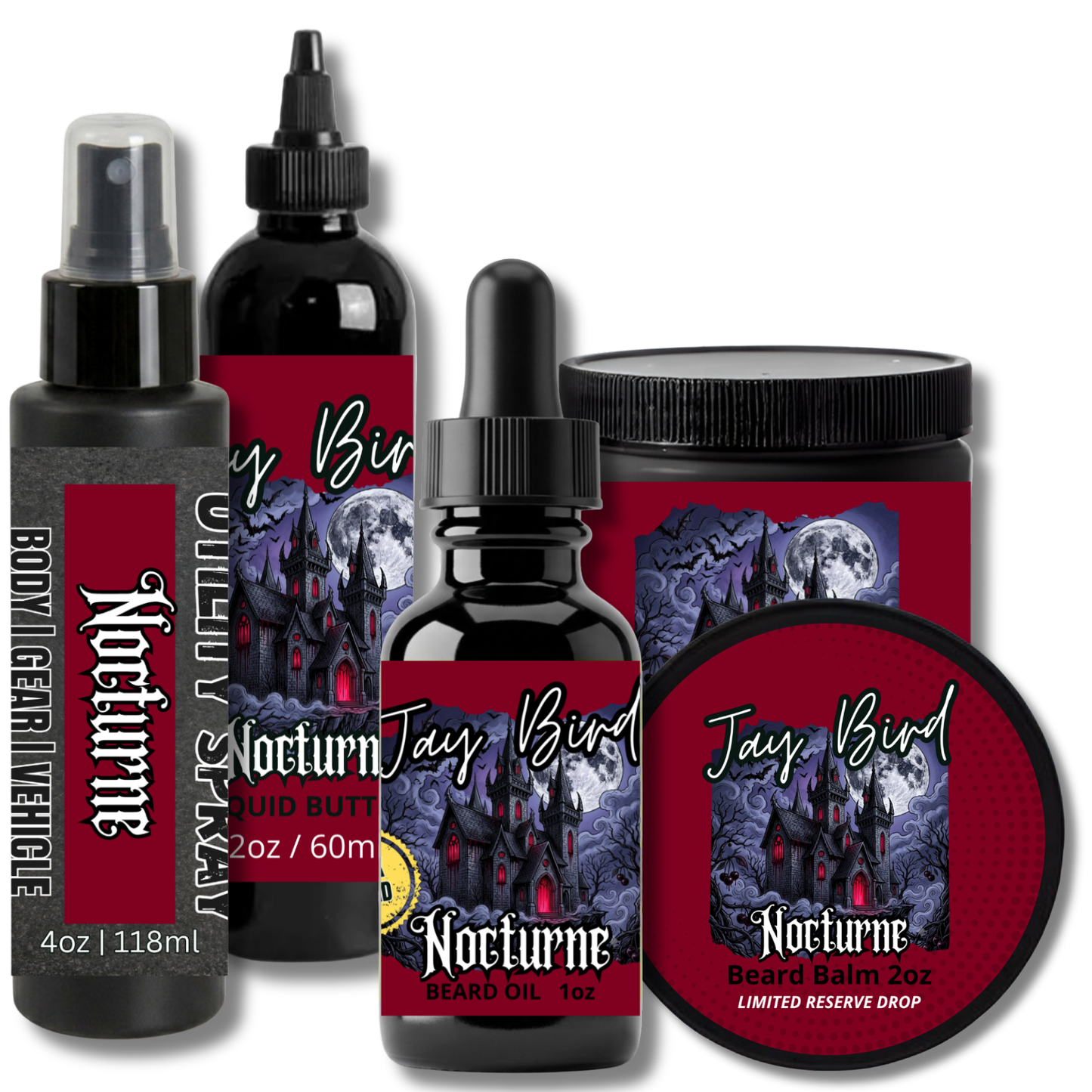 Nocturne Full Utility Arsenal (Limited Reserve) | Dark Cherry • Spiced Patchouli • Gothic Cedarwood